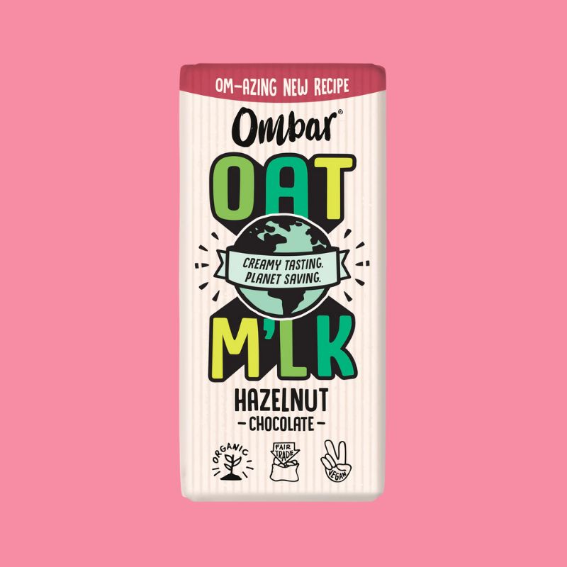 Ombar Oat Milk Chocolate Bar [Hazelnut, 70g]