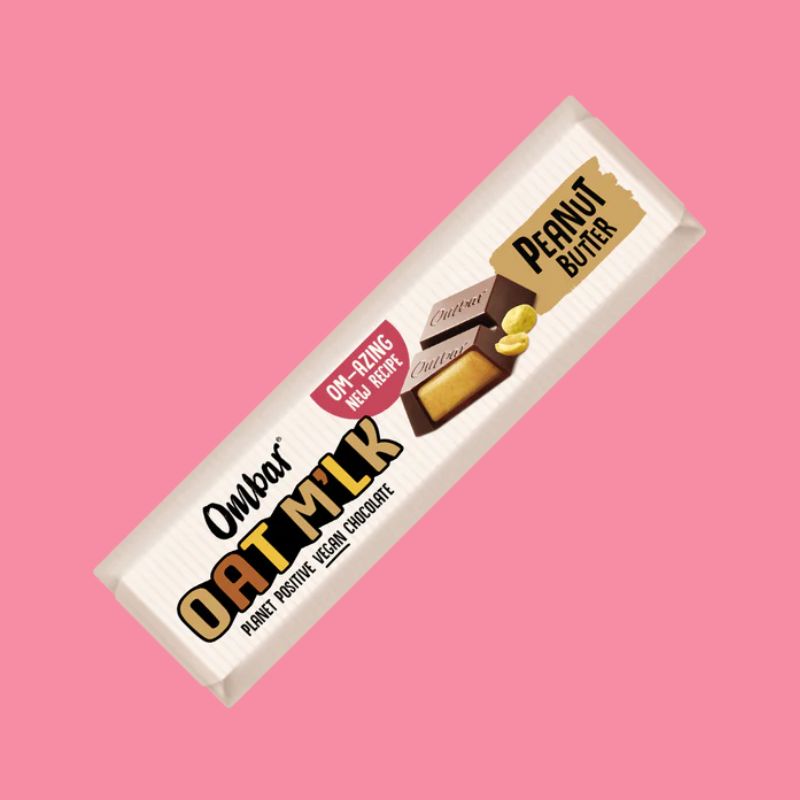 Ombar Oat Milk Chocolate Bar [Peanut Butter, 42g]