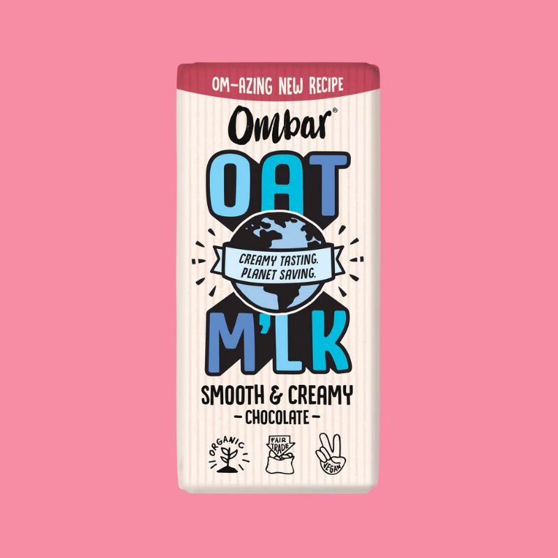 Ombar Oat Milk Chocolate Bar [Smooth & Creamy, 70g]