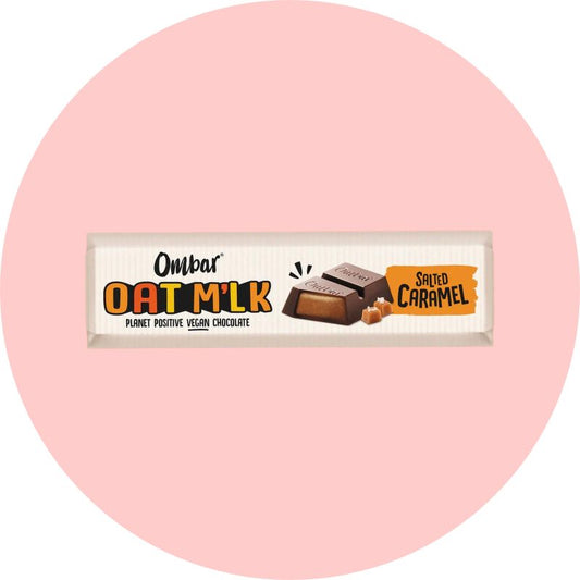 Ombar Oat Milk Chocolate Bar [Salted Caramel]