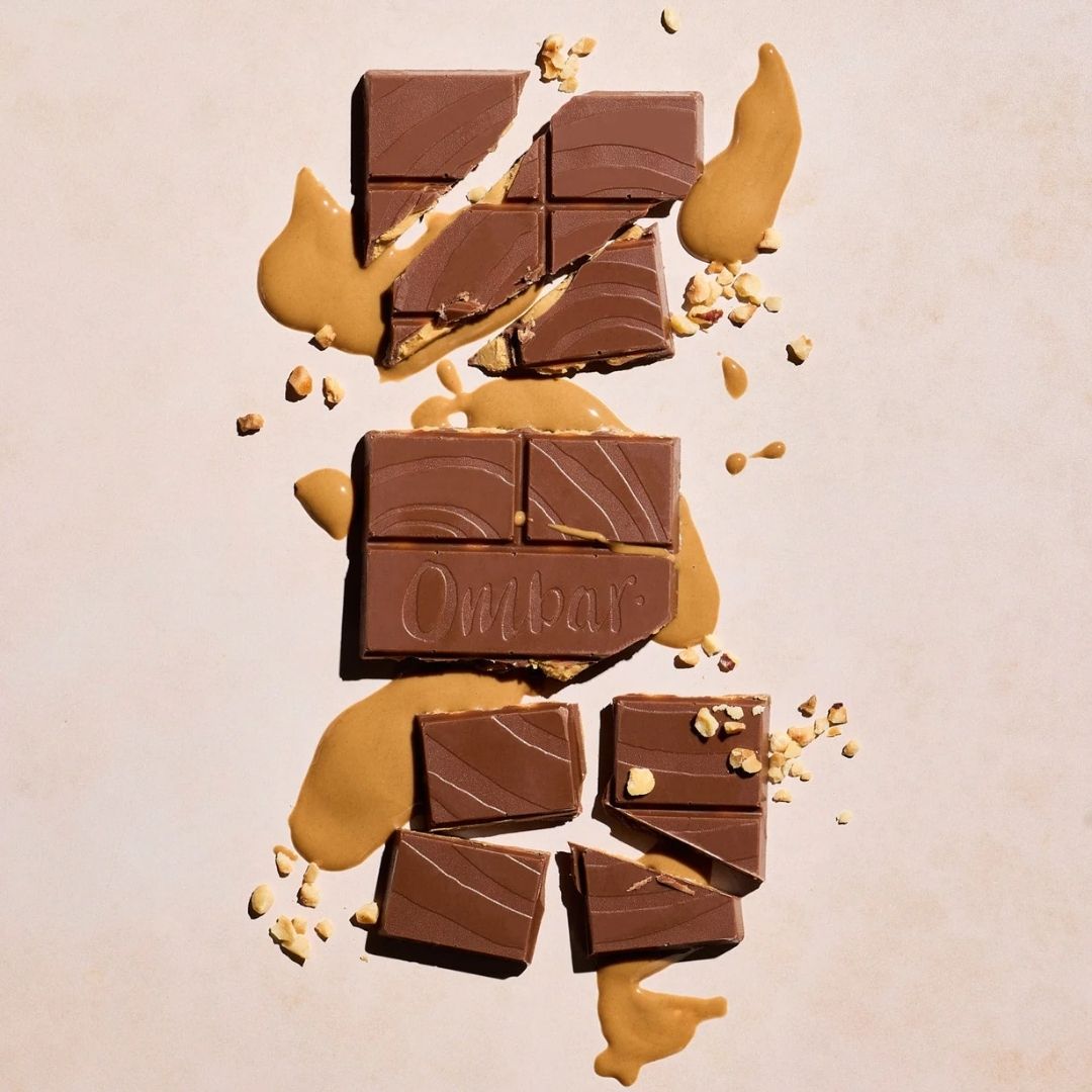 Ombar Oat Milk Chocolate Bar [Peanut Butter, 70g]