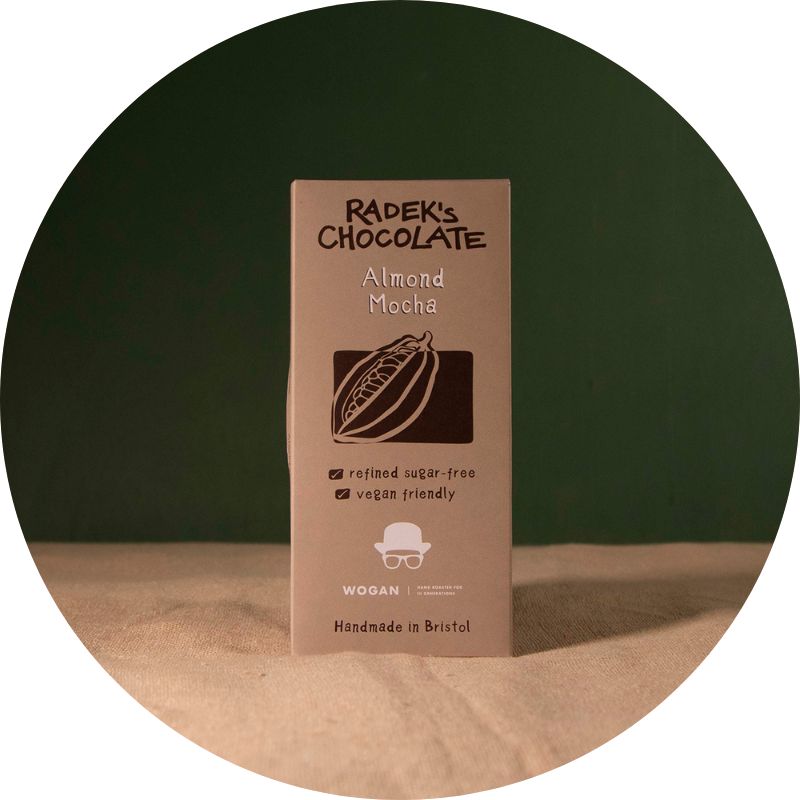Radek's Chocolate Bar [Almond Mocha, 67g]