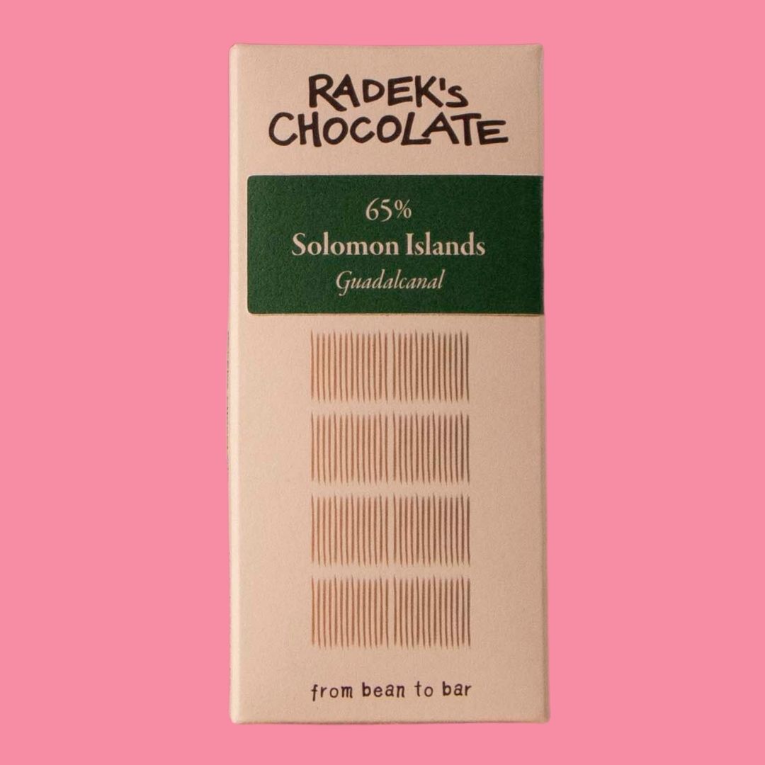 Radek's Chocolate Bar [65% Solomon Islands Guadalcanal, 30g]