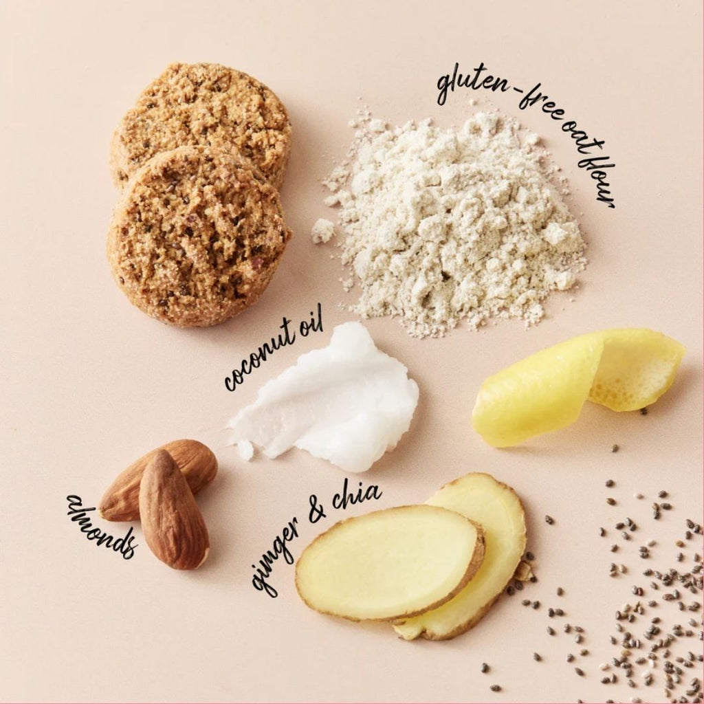 Rhythm 108 Biscuits [Lemon, Ginger & Chia, 135g]