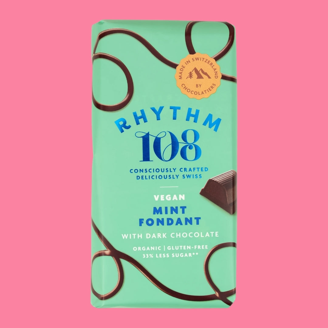 Rhythm 108 Chocolate Bar [Mint Fondant, 100g]