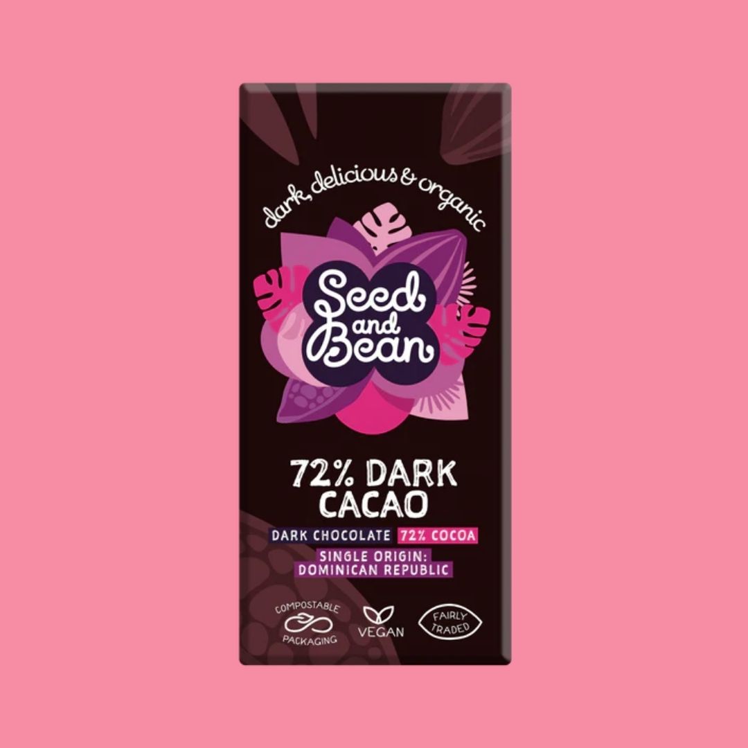Seed & Bean Chocolate Bar 72% Cacao