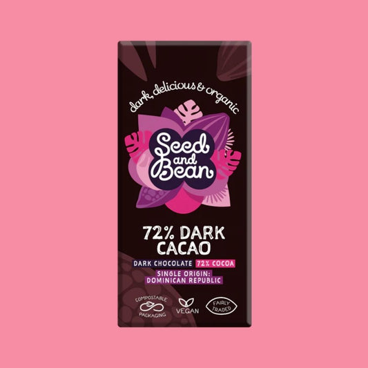 Seed & Bean Chocolate Bar 72% Cacao