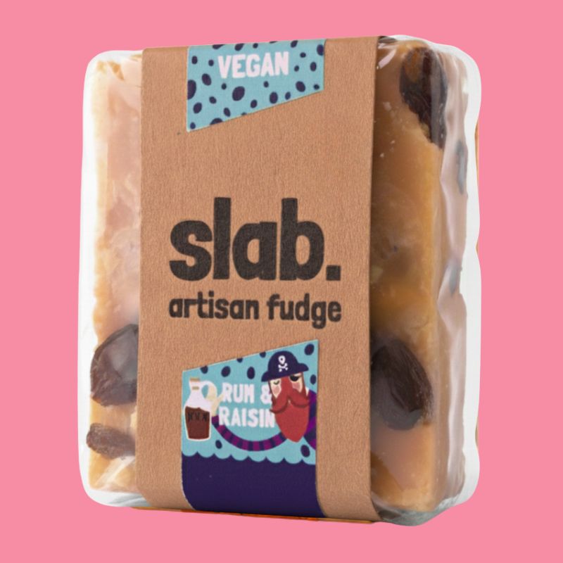 Slab Fudge [Rum & Raisin, 150g]