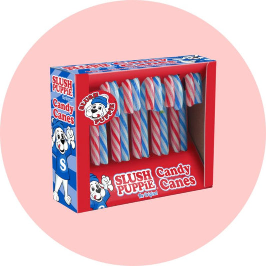 Slush Puppie Candy Canes