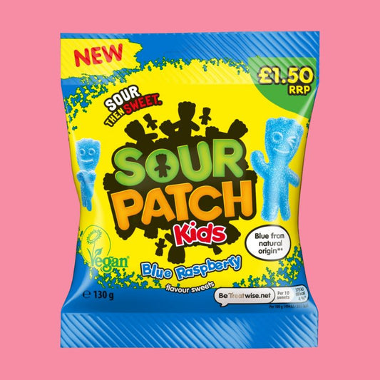 Sour Patch Kids Sharing Bag [Blue Raspberry, 130g]