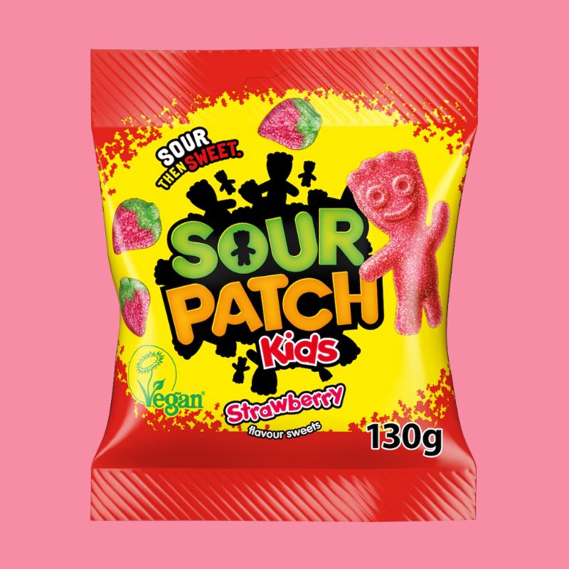 Sour Patch Kids Sharing Bag [Strawberry, 130g]