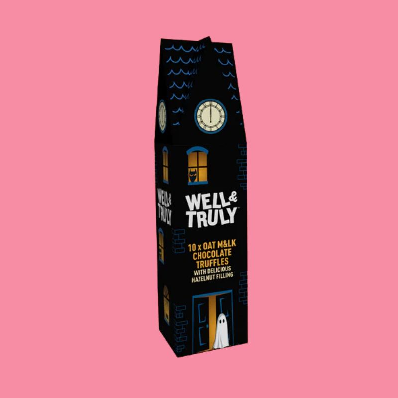 Well & Truly Hazelnut Truffles [Halloween Clock Tower, 100g]