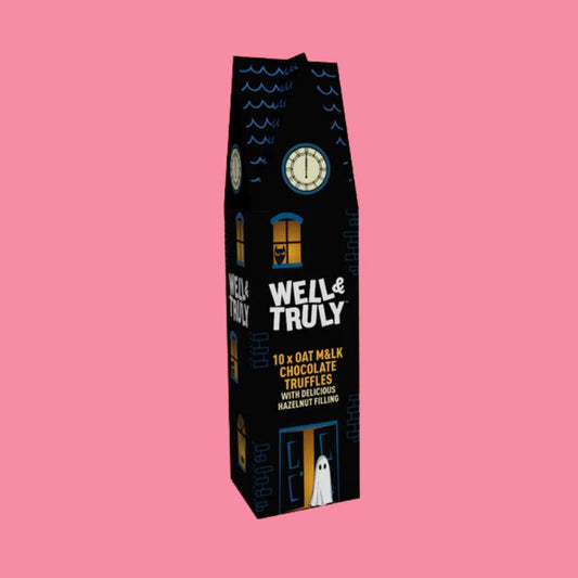 Well & Truly Hazelnut Truffles [Halloween Clock Tower, 100g]