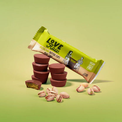 LoveRaw Chocolate Butter Cups [Pistachio]