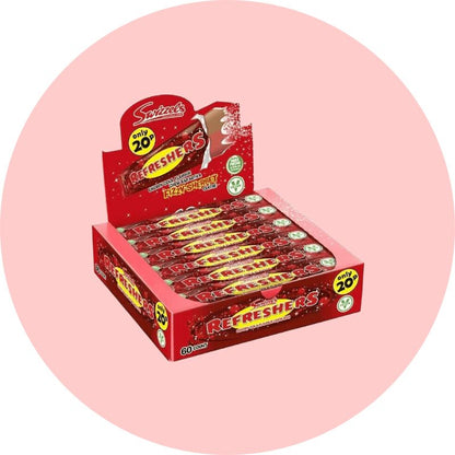 [Box of 60] Refreshers Cherry Cola Chew Bar [BBE 31/07/2025]