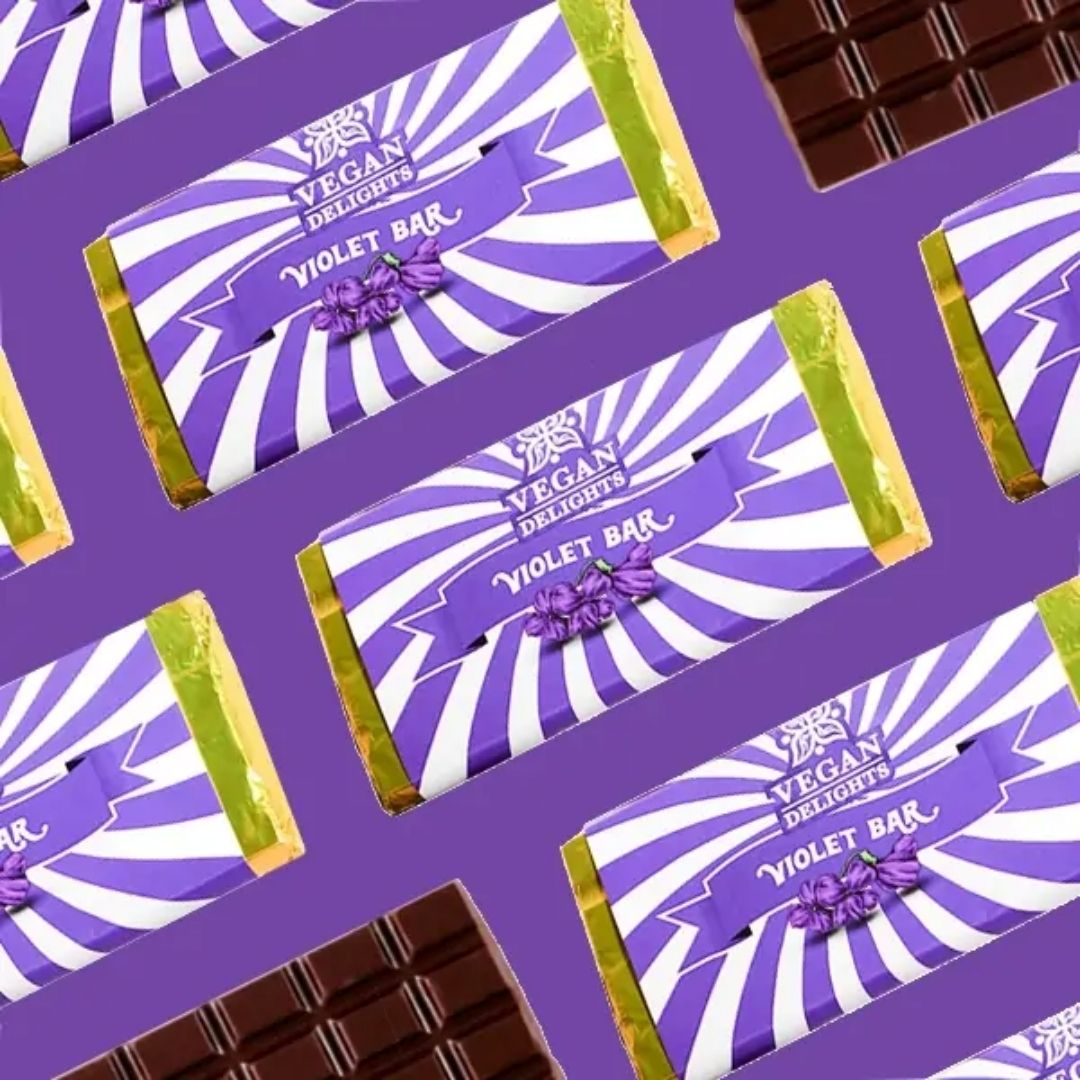 Vegan Delights Chocolate Bar Violet Lifestyle