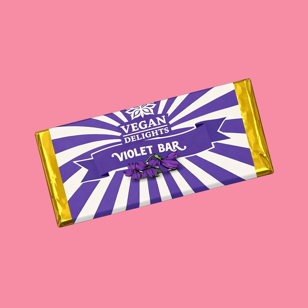 Vegan Delights Chocolate Bar Violet