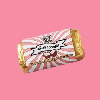 Vegan Delights Chocolate Bar White Coconut