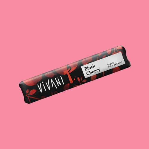 Vivani Chocolate Bar Black Cherry, 35g