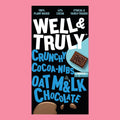 Well & Truly Chocolate Bar [Cocoa Nibs, 90g]