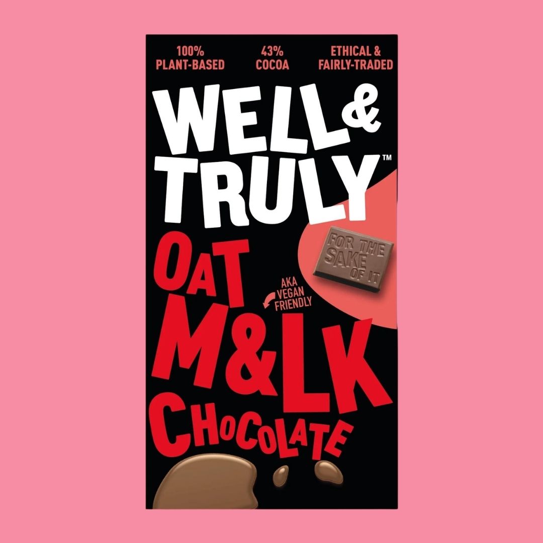 Well & Truly Chocolate Bar [Oat Milk, 90g]