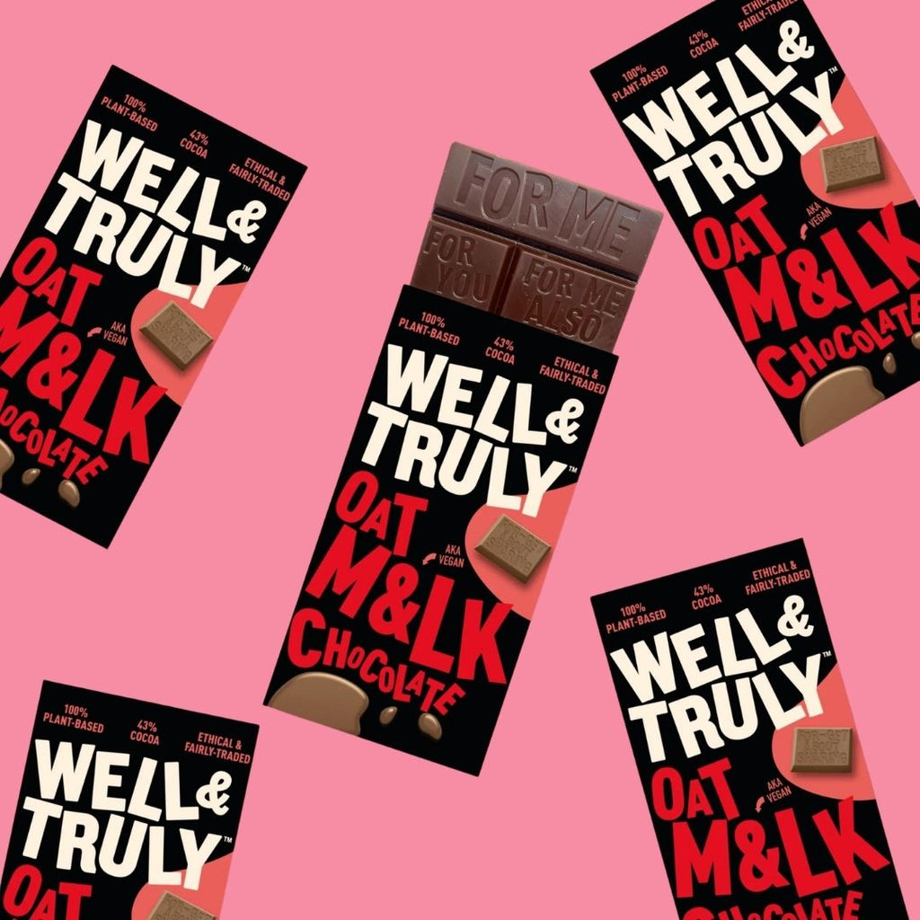 Well & Truly Chocolate Bar [Oat Milk, 90g]