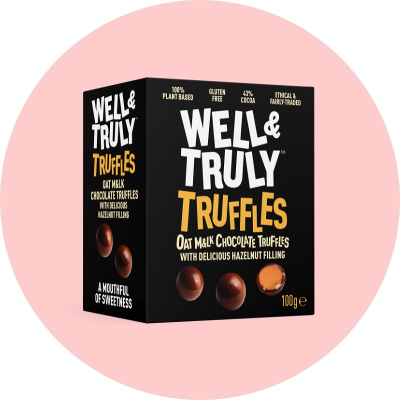 Well & Truly Hazelnut Truffles