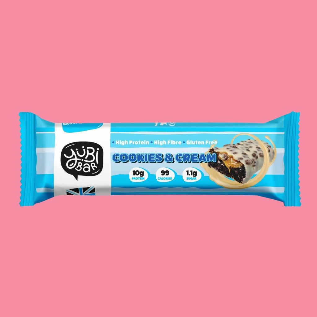 Yubi Low Calorie Protein Bar Cookies Cream