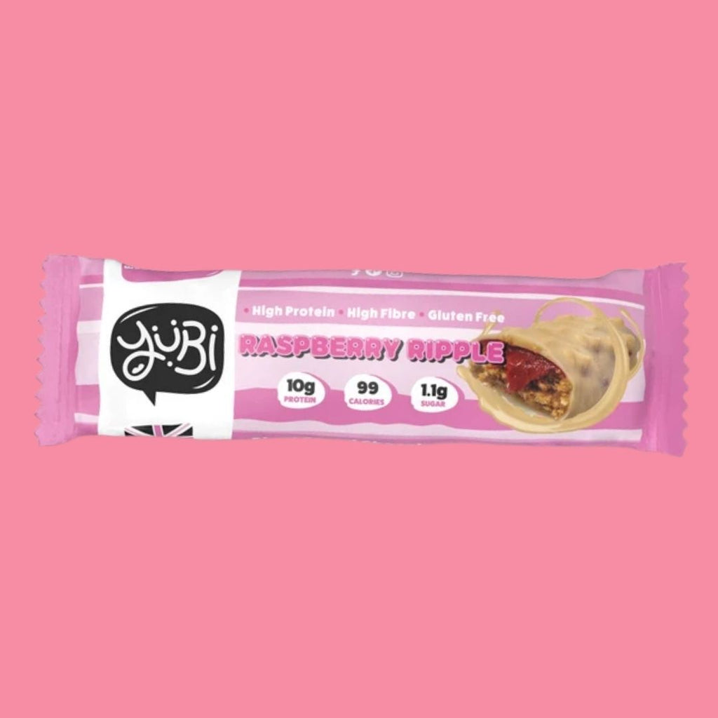 Yubi Low Calorie Protein Bar Raspberry Ripple