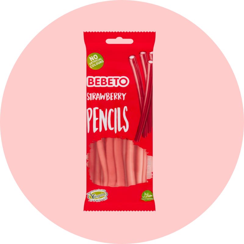 Bebeto Strawberry Pencils