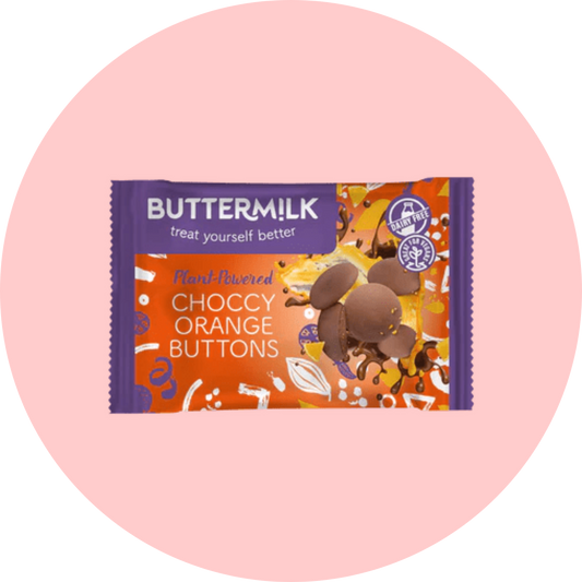 Buttermilk Chocolate Orange Buttons