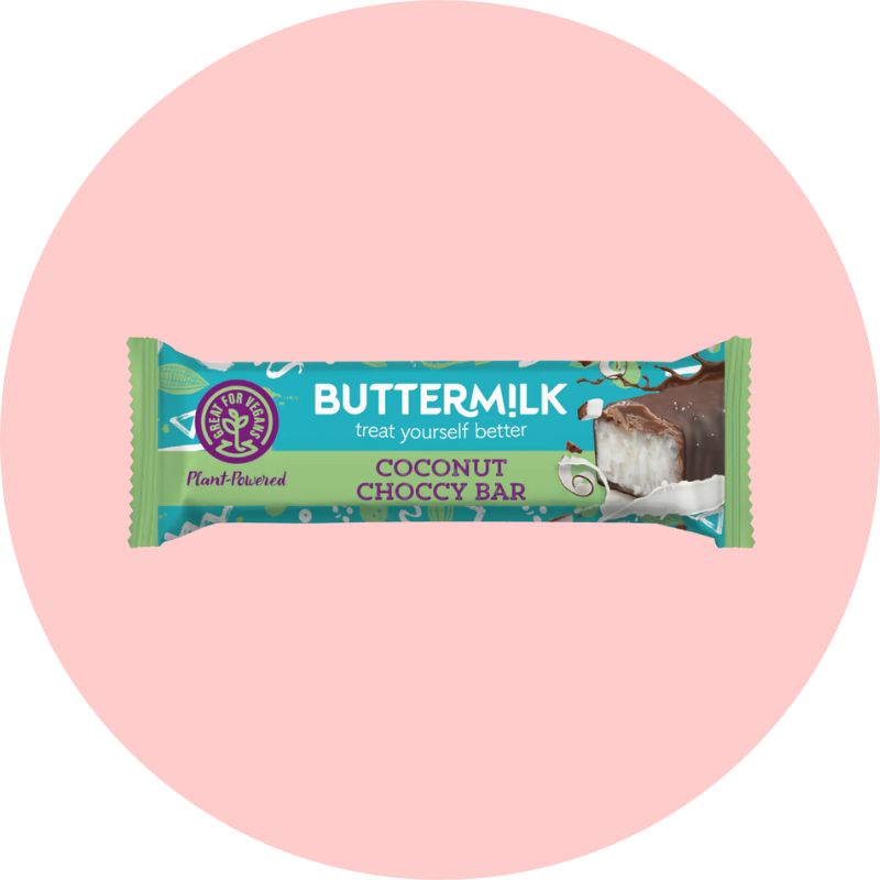 Buttermilk Coconut Bar The Vegan Candy Man