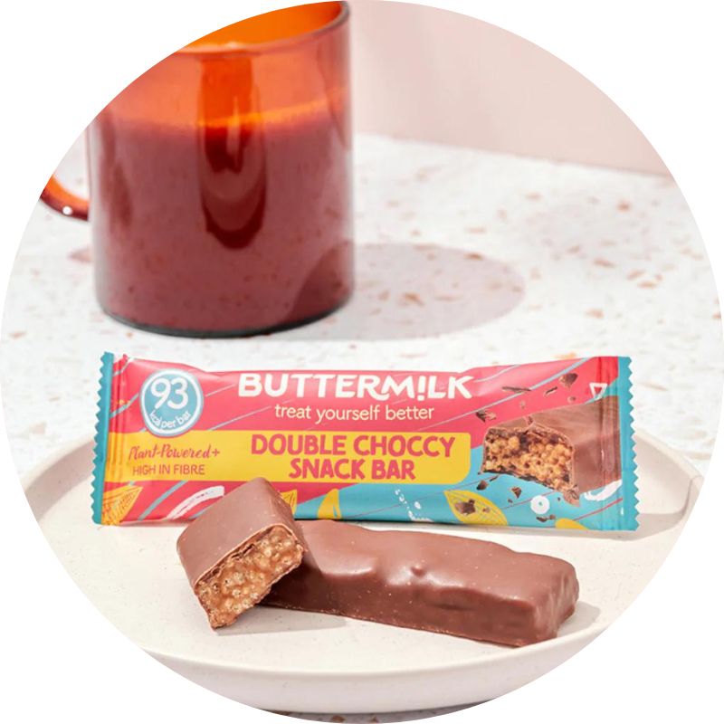 Buttermilk Double Choccy Snack Bar Lifestyle Image