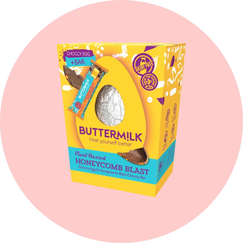 Buttermilk Blast Easter Egg + Blast Bar The Vegan