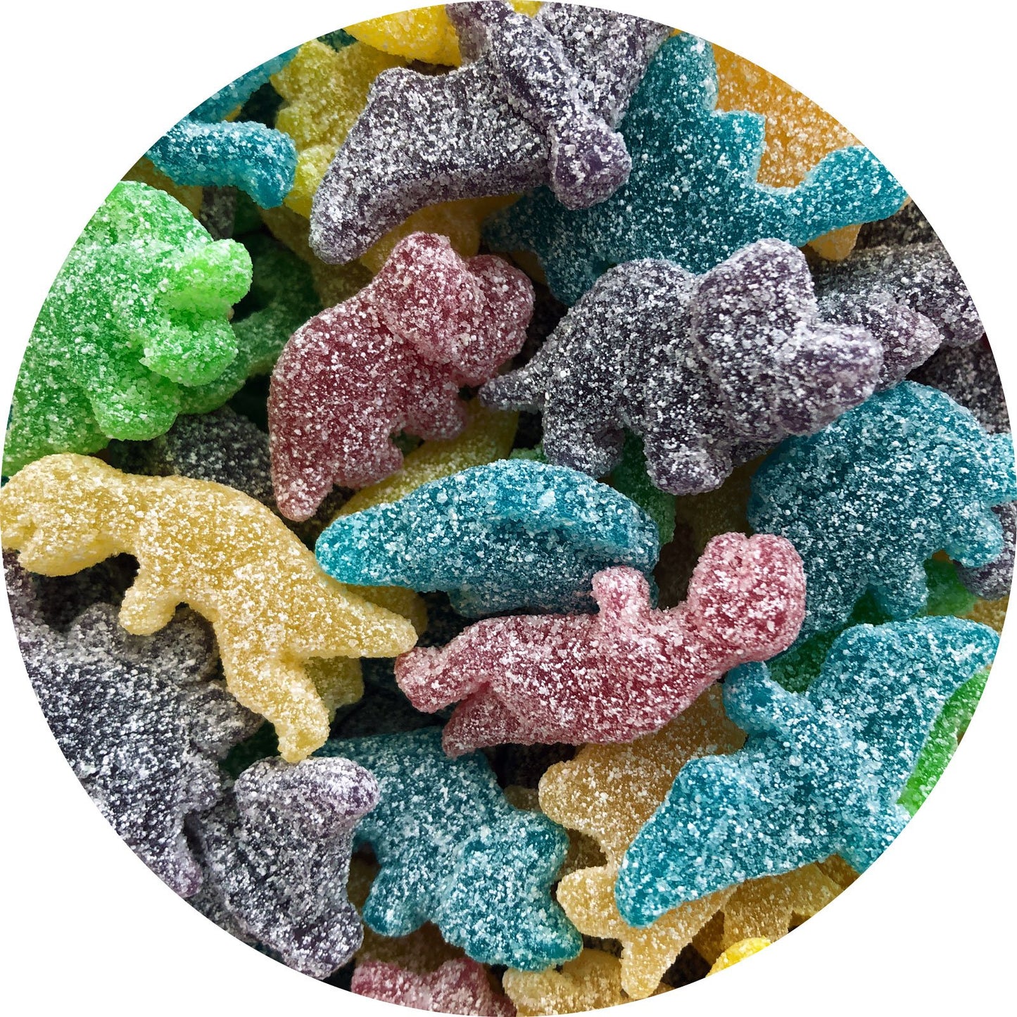 Sour Dinosaurs - Vegan Sweets