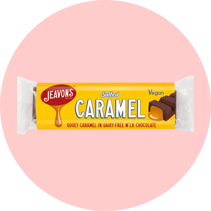 Jeavons Caramel Filled Chocolate Bar
