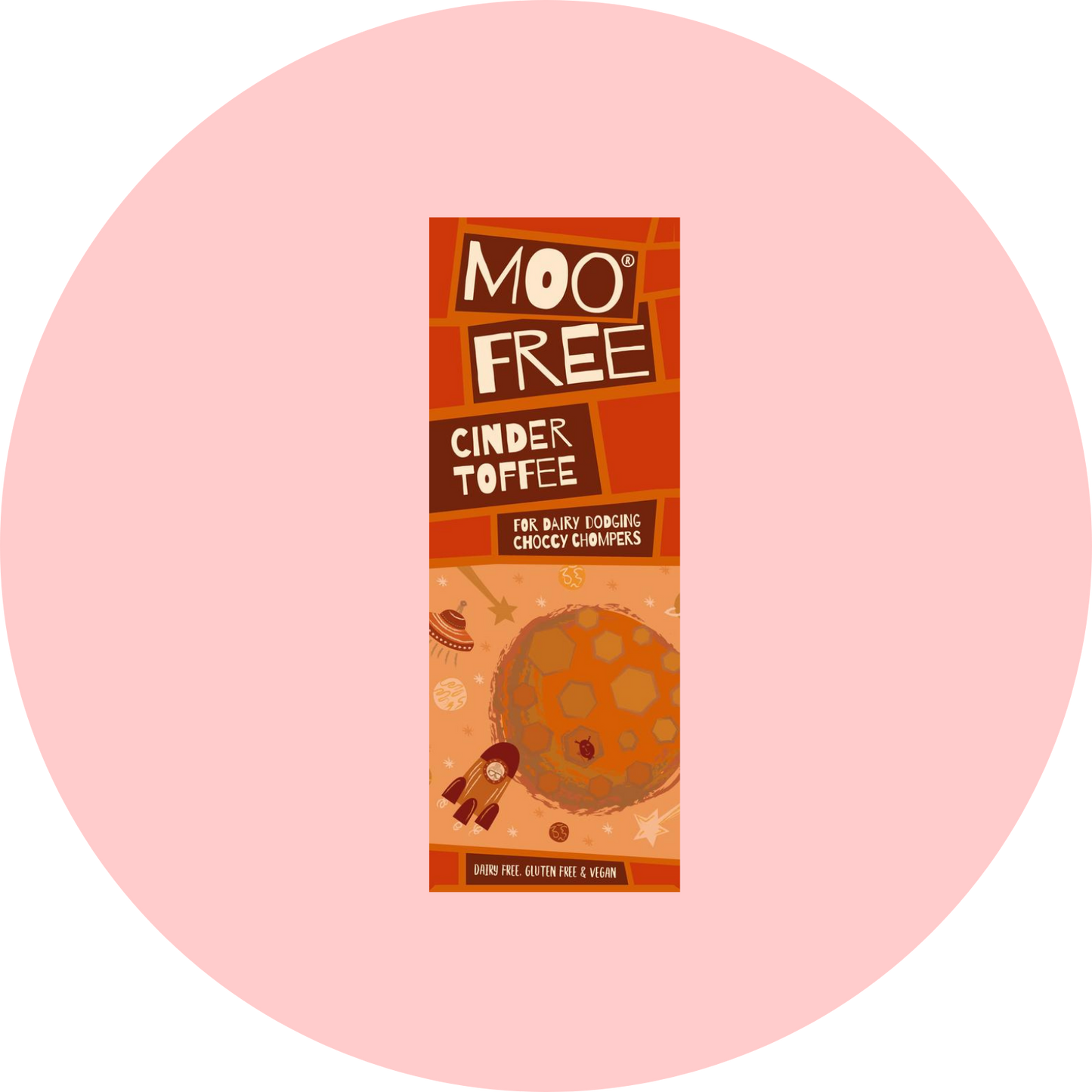Moo Free Cinder Toffee Bar