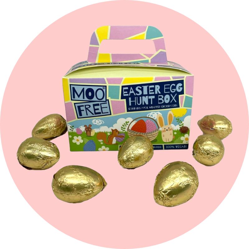 Moo Free Easter Egg Hunt Kit with Eggs Out