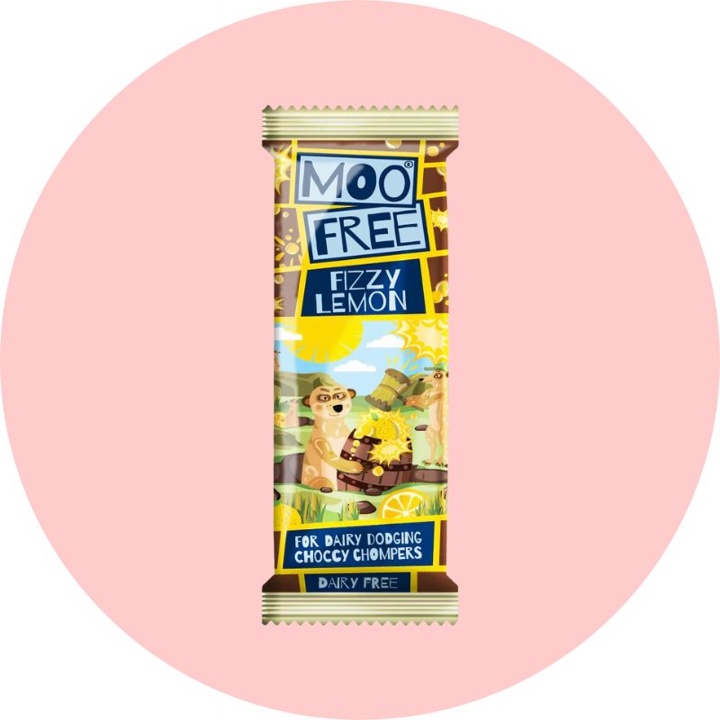 Moo Free Mini Fizzy Lemon Bar