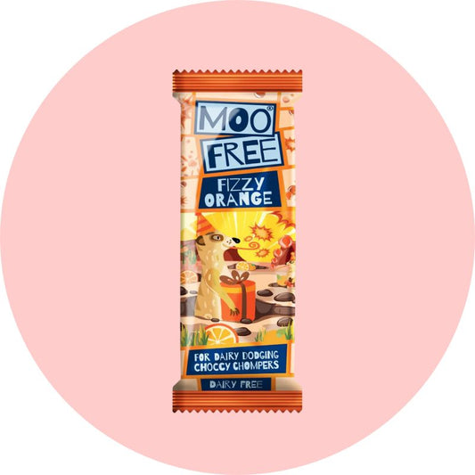 Moo Free Mini Fizzy Orange Bar