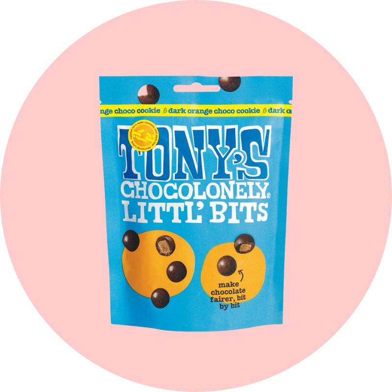 Tony's Chocolonely Choco Orange Cookie Littl' Bits