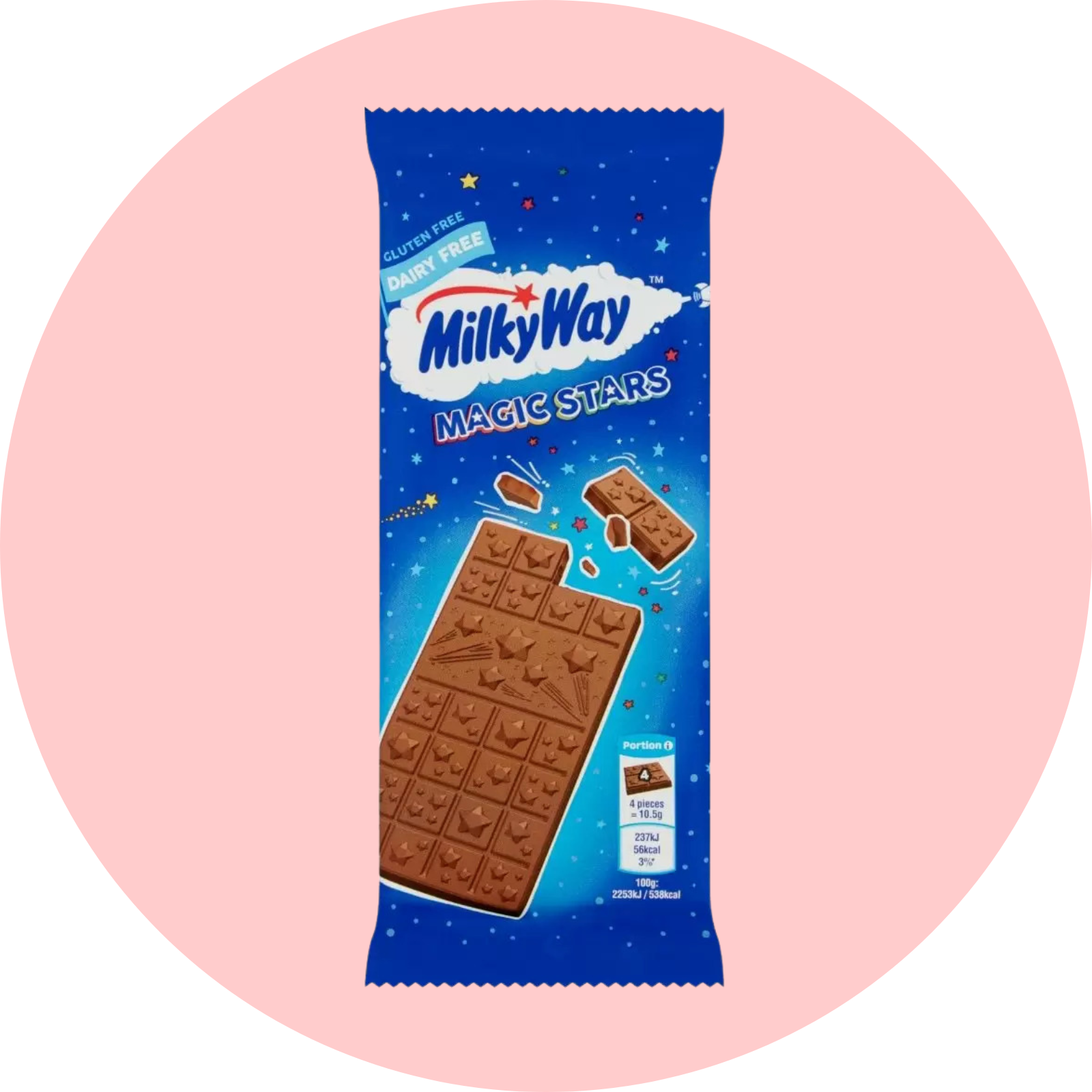 Vegan Milky Way Magic Stars Chocolate Bar
