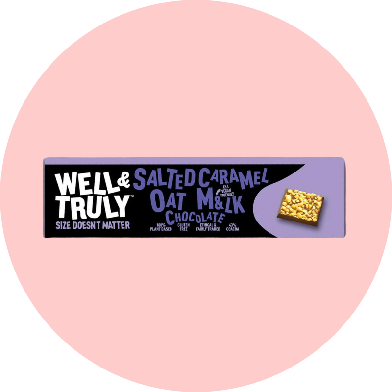 Well & Truly Salted Caramel Bar 30g