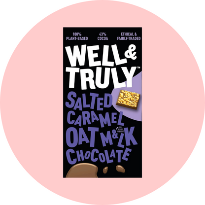 Well & Truly Salted Caramel Bar 90g
